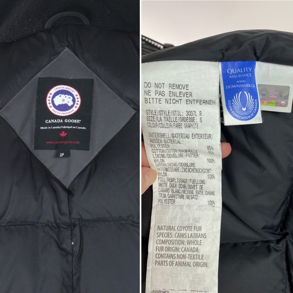 Canada Goose Victoria Down Fur Trimmed Parka - Picture 8 of 8